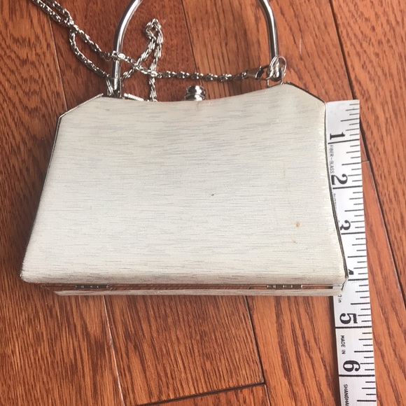 Silver evening bag - Picture 3 of 8